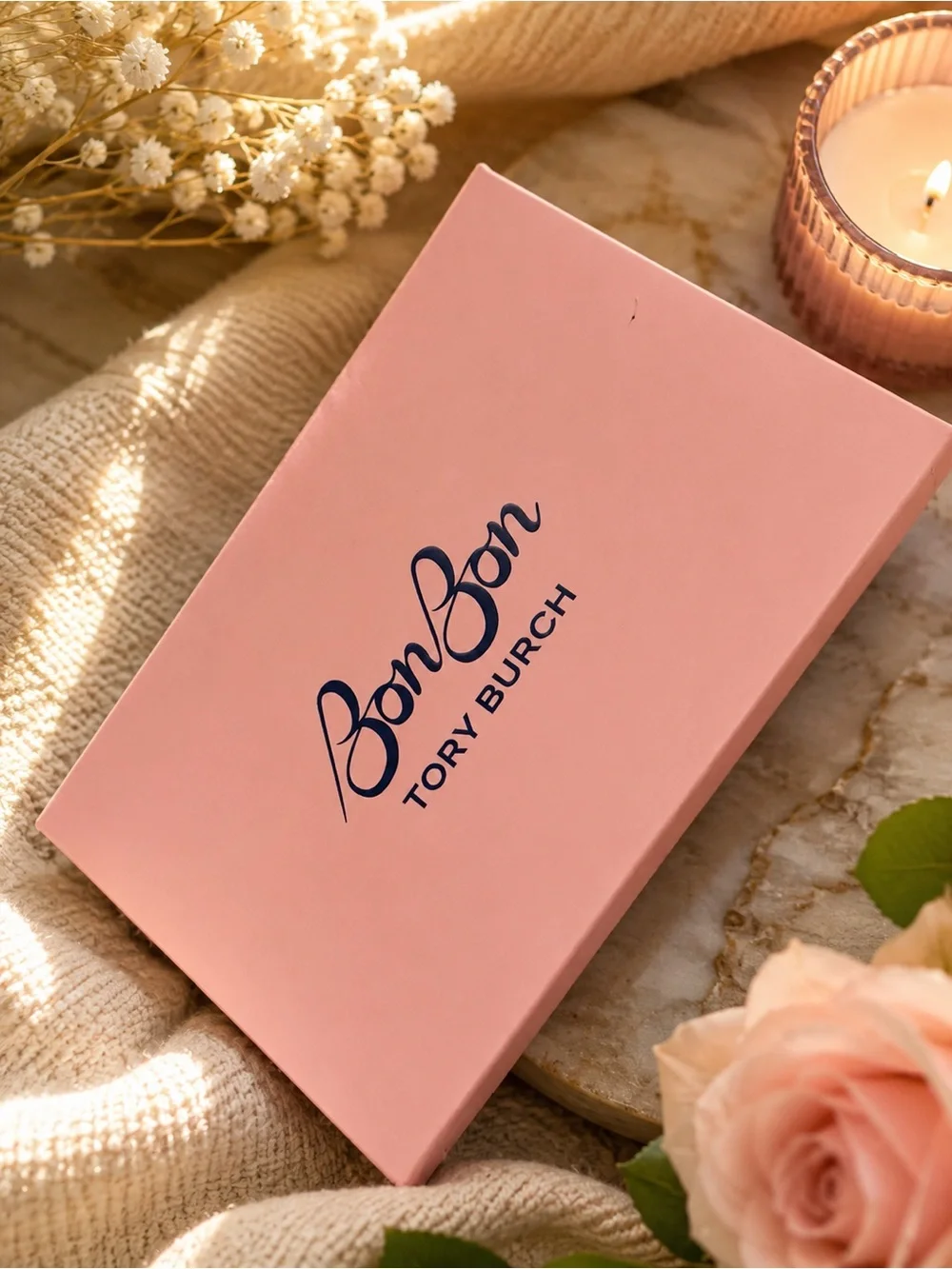 Tory Burch Cream Logo Cutout Thong Sandals